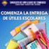 COMIENZA LA ENTREGA DE ÚTILES ESCOLARES