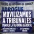 MOVILIZAMOS A TRIBUNALES CONTRA LA REFORMA LABORAL