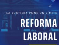 LÍMITE A LA REFORMA LABORAL